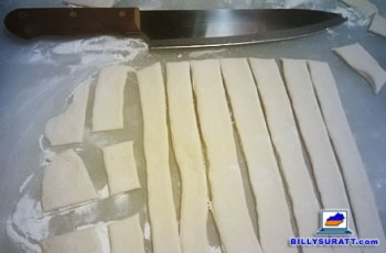 Homemade dumplings. Yummy! (© 2013 Billy Suratt)